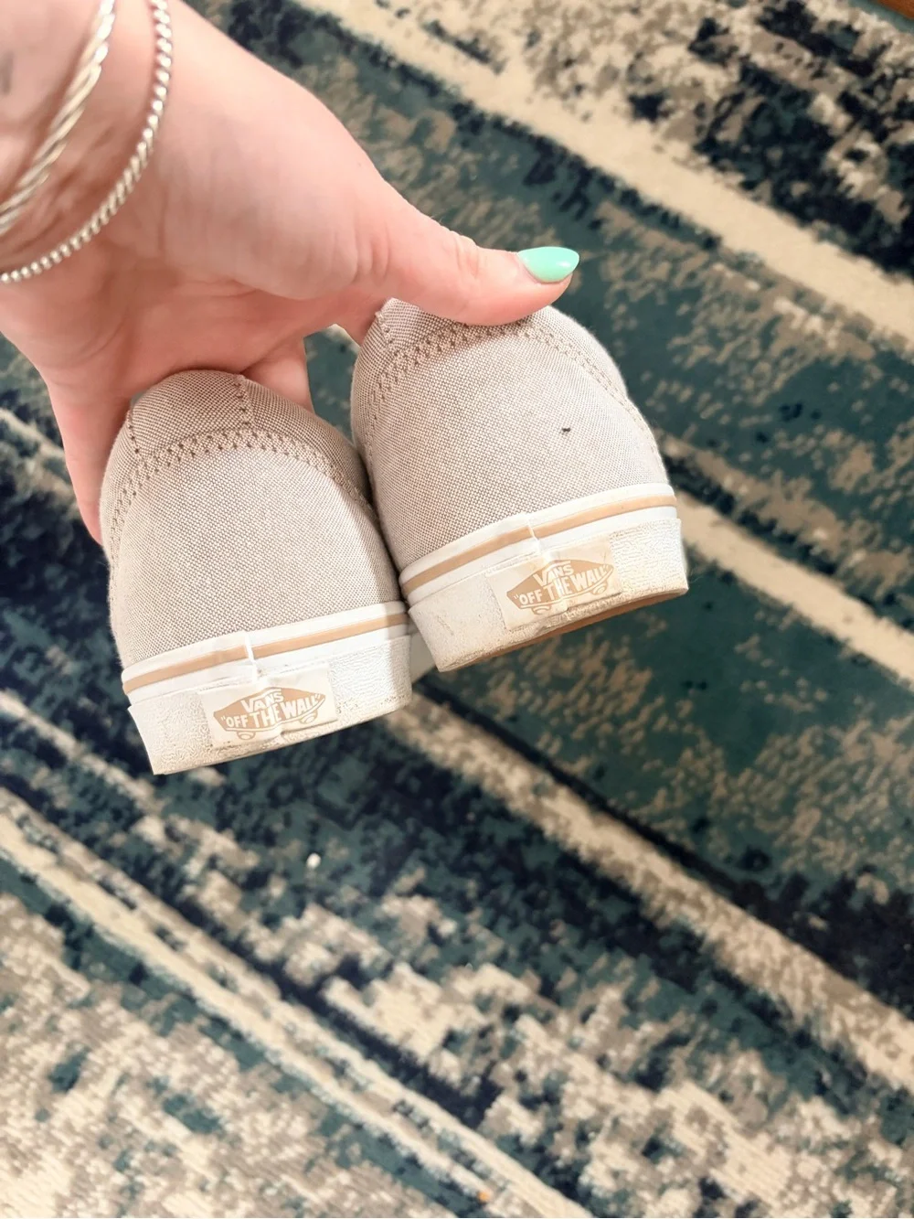 EUC Vans women’s size 10 Ward Lo Sneakers in “Taupe” - Picture 5 of 8